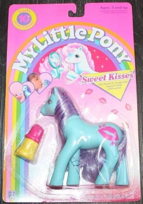 Vintage My Little Pony Sweet Kisses Ruby Lips Toy Sisters