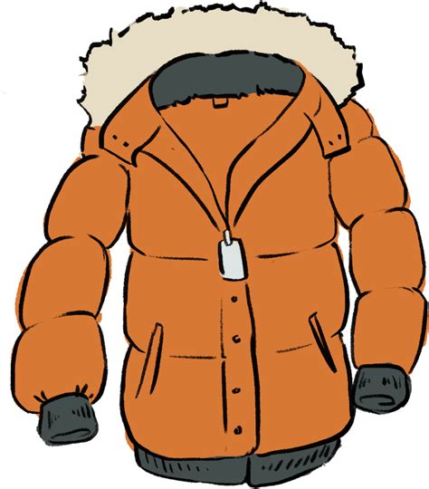 Vector Freeuse Download Winter Coat At Getdrawings Jacket Clipart Png
