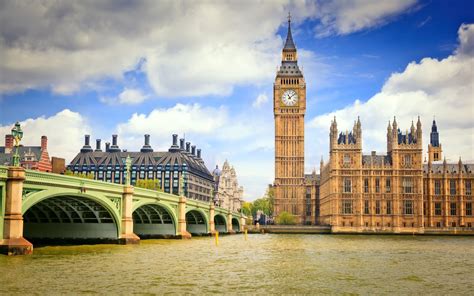 London River Thames Westminster Big Ben Bridge Hd Wallpaper Rare Gallery