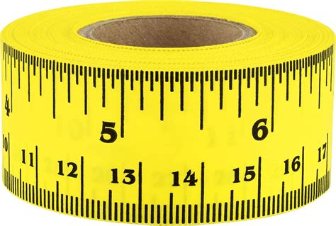 4 Size Workbench Ruler Adhesive Backed Tape Measure Waterproof Sticky