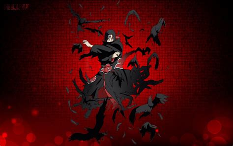 Looking for the best naruto wallpaper ? Wallpaper : illustration, anime boys, red, raven, Naruto ...