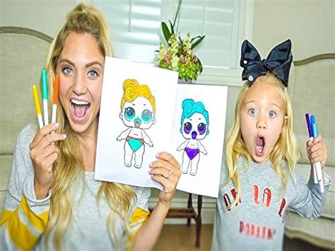 Everleigh Opens Toys Ultimate 3 Marker Challenge Vs My Mom Tv