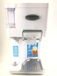 Cuisinart Ice Cream Maker Soft Serve Countertop Automatic Yogurt Freezer Machine EBay