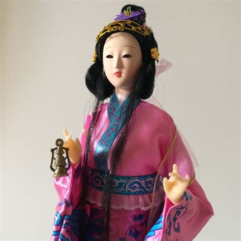 Traditional Chinese Art Doll 33cm Figurine China Doll Girl Statue Xishi
