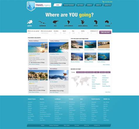 travel website templates - Google Search | Travel website templates, Travel website, Website ...