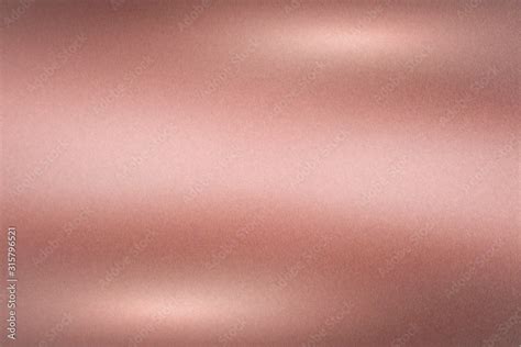 Brushed Rose Gold Metallic Wall With Scratched Surface Abstract