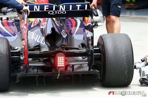Red Bull Rb9 Rear Wing Detail Photo Gallery