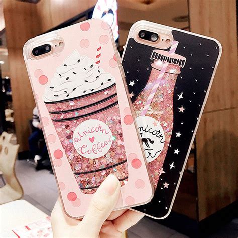 Dynamic Liquid Glitter Quicksand Bling Soft Case Cover For Iphone X 6s 7 8 Plus Casing Aksesoris