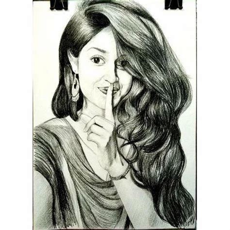 Handmade Pencil Sketch At Rs 500number Beta 2 Greater Noida Id