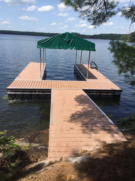 Aluminum Floating Truss Docks And Waterfront Products R And J Machine