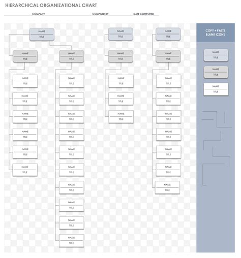 Free Org Chart Templates For Excel Smartsheet