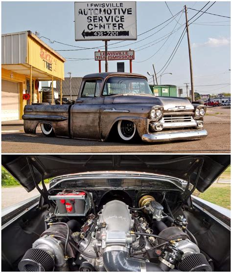 Awesome Twin Turbocharged Chevy Pick Up Truck Watch The Video