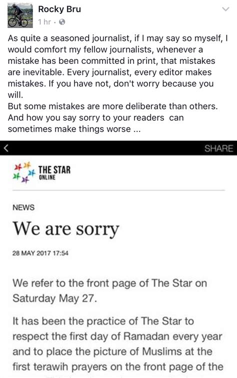 Type daily newspaper editor datuk leanne goh. The Star Needs Some Moderation - SeaDemon Says