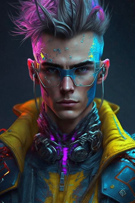 Cyberpunk Men Cyberpunk 2077 Dark Fantasy Fantasy Art Urban Fantasy