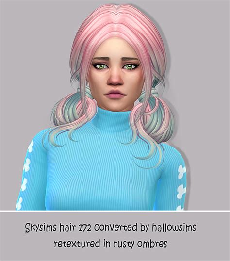 My Sims 4 Blog 172 Hair Retexture By Maimouth