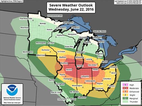 Widespread Severe Weather Expected In The Midwest Tomorrow