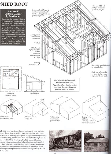 Shed Type Roof Framing Plan My Project Melyn Shed Garage