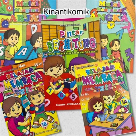 Check spelling or type a new query. Paket 5 Buku PAUD dan TK (Abjad + Angka + Membaca ...