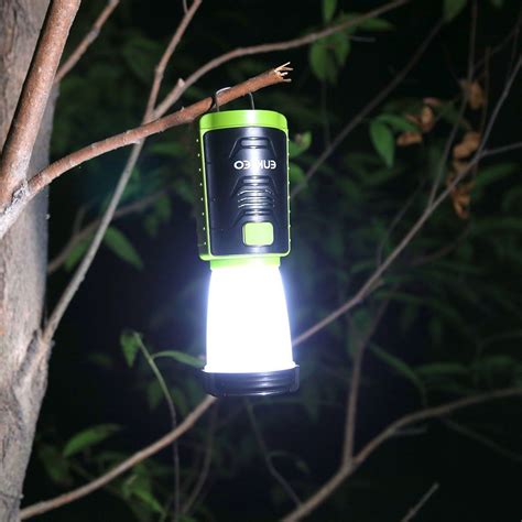 Enkeeo Mini Camping Lantern Usb Rechargeable 300 Lumen Ultra Bright