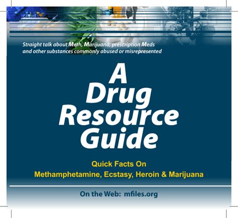 A Drug Resource Guide