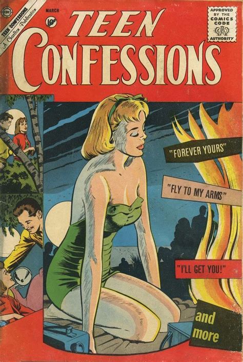 Teen Confessions Charlton Comic Book Plus Comic Book Plus