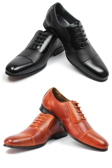New Men's Ferro Aldo Dress Shoes Cap Toe Lace... - Your Family ...