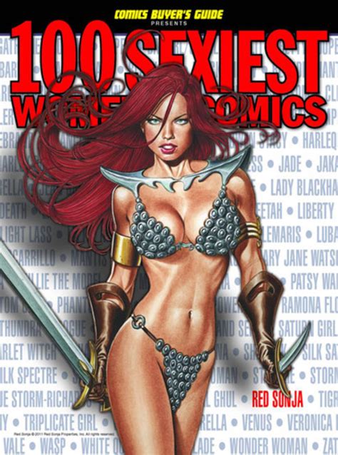 Comics Buyers Guide Presents 2 100 Sexiest Women In Comics Issue