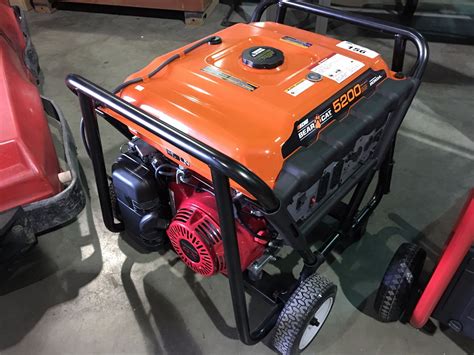 Echo Bearcat 5200 Max Watt Generator Powered By Honda Able Auctions