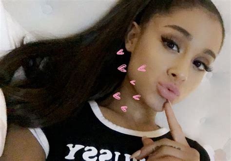 Ariana Grande Snapchat Images On