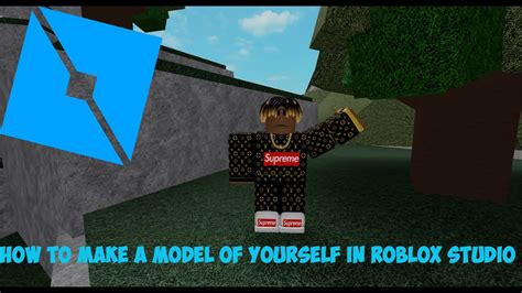 How To Make A Model Of Yourself In Roblox Studio Youtube