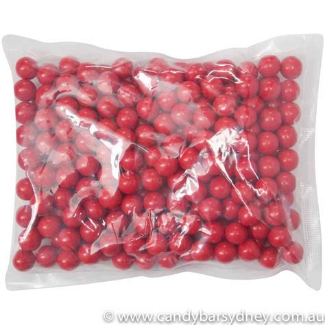 Red Chocolate Balls 500g 10kg Candy Bar Sydney