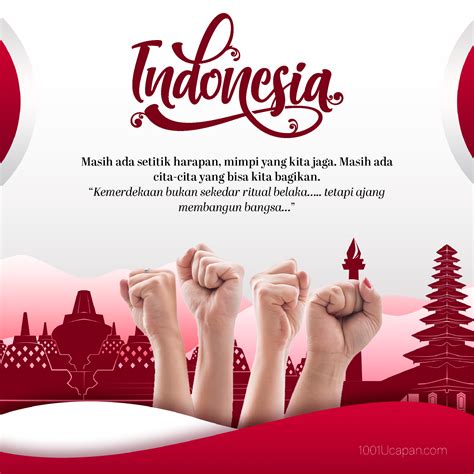 Kemerdekaan Contoh Ucapan Dirgahayu Indonesia 2021 1001 Ucapan