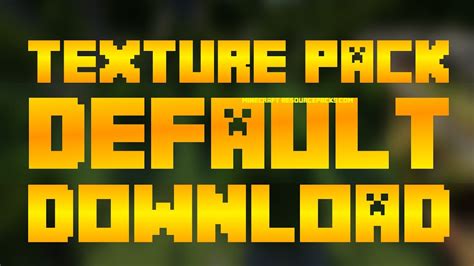 Minecraft Default Texture Pack Download Basical Texture Pack Youtube