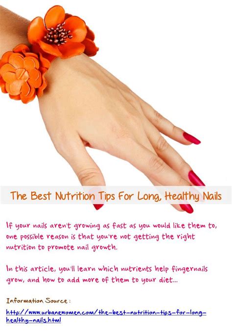 The Best Nutrition Tips For Long Healthy Nails