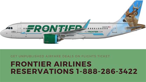 Frontier Airlines Reservations And Ticket Booking By Air Travel Info