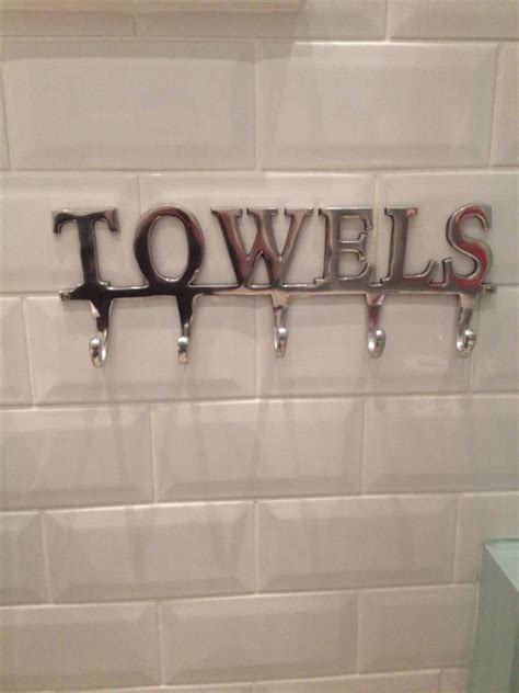 Shop for wall mount towel holder at bed bath & beyond. Large Towel Holder Rack Bath Hanger Hooks Wall Mounted ...