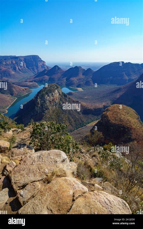 Impressive View Of Three Rondavels And The Blyde River Canyon In South