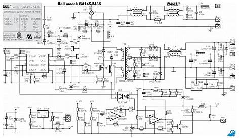 computer atx power supply circuit diagram