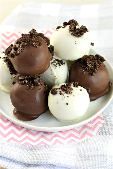 Oreo Peanut Butter Truffles Recipe Shugary Sweets