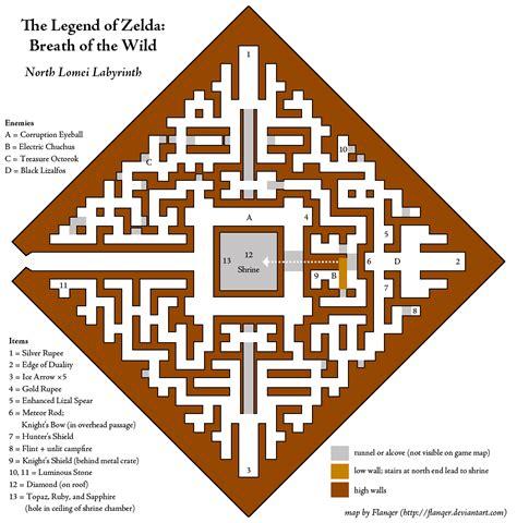 North Lomei Labyrinth Zelda Dungeon Wiki