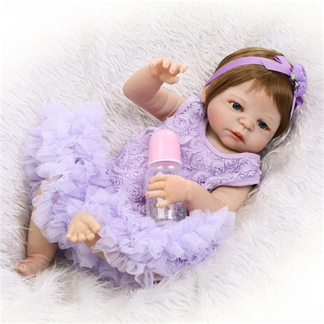 Cm Soft Silica Gel Doll Reborn Baby Appease Doll Lifelike Babies Play