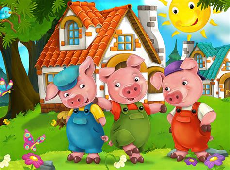 English The Three Little Pigs Worldstories