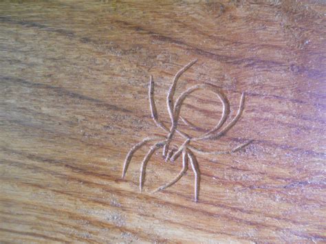 Where Are The Carved Spiders Hidden On The Bench In The Childrens