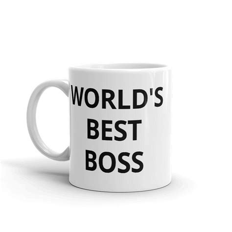 The Office Worlds Best Boss Mug Inspired From Etsy