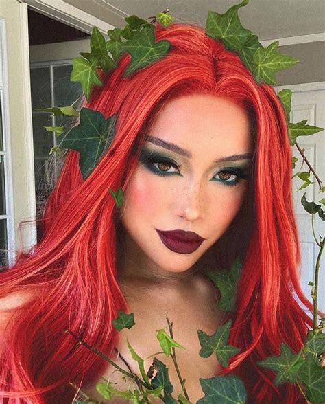Red Hair Halloween Costumes Poison Ivy Halloween Costume Hot