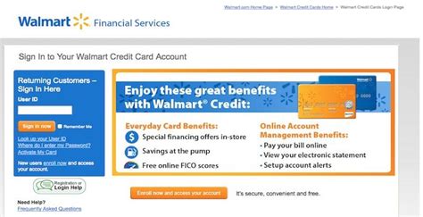 Our best credit card for shopping at walmart is the freedom flex card, which offers some incredible benefits. Walmart MasterCard Login - WalmartCreditCard.com (With ...