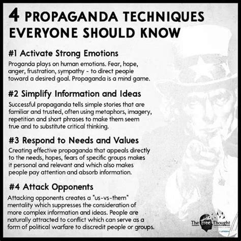 Propaganda Techniques Everyone Should Know Activate Strong