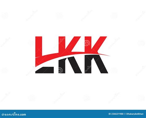 Lkk Letter Initial Logo Design Stock Vector Illustration Of Creative