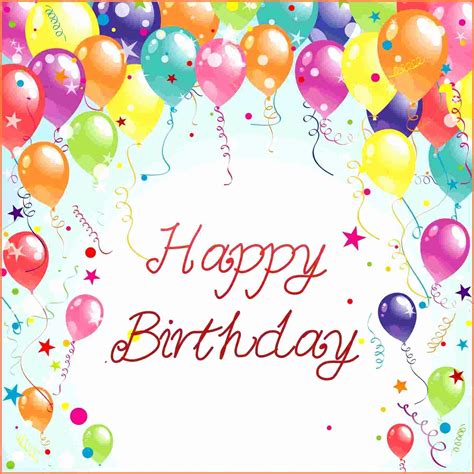 Happy Birthday Card Template Word Awesome 13 Happy Birthday Template