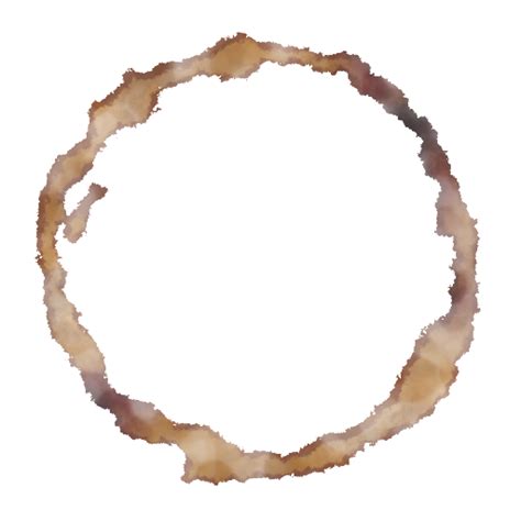 Kisspng Coffee Ring Effect Tea Stain Coffee Stain Clip Art